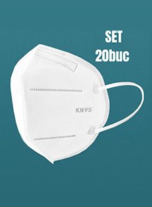 Set 20 bucati| Masca KN95 protectie faciala FPP2